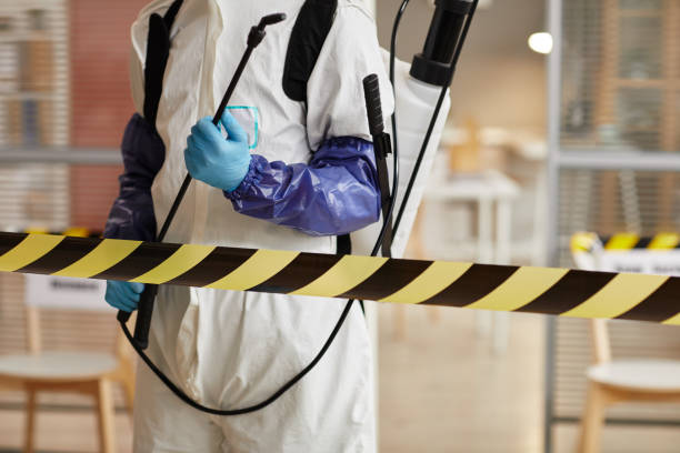 Professional Sewage Cleanup technician working in White Swan, WA